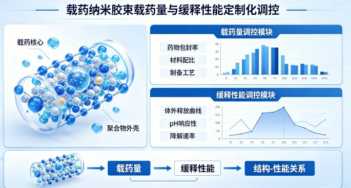 基于载药量与缓释性能调控的纳米胶束定制化构建