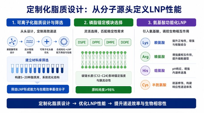 荧光染料标记脂质纳米粒（LNP）定制，支持Cy5、Cy7、DiD、BODIPY、FITC等