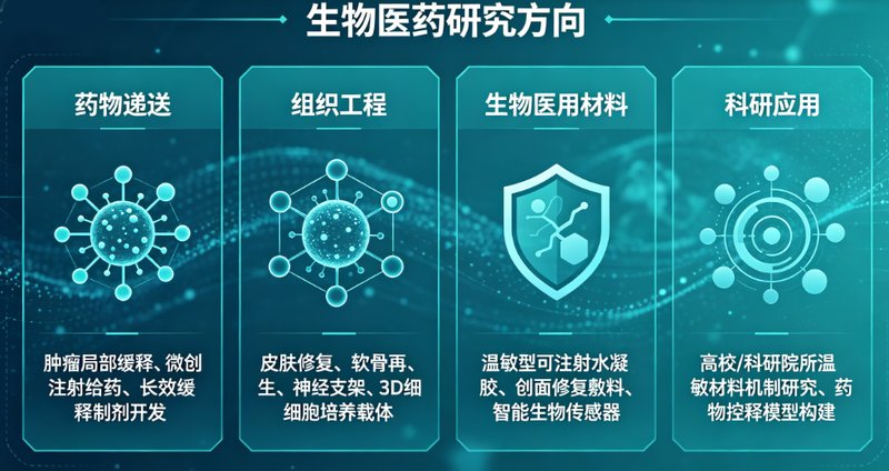 PNIPAM温敏凝胶处方筛选与优化 - CDMO 研发外包服务