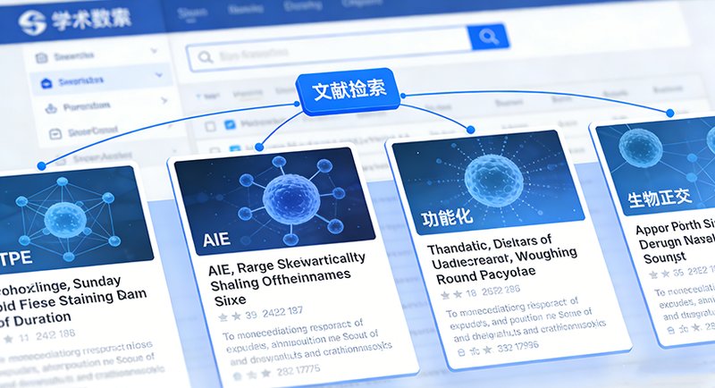 基于AIE核心分子TPE/TPA的定制合成技术---Sur-Release公司