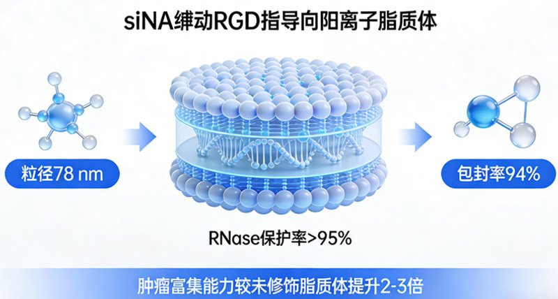 脂质体定制(脂质体表面修饰,多类型负载适配)