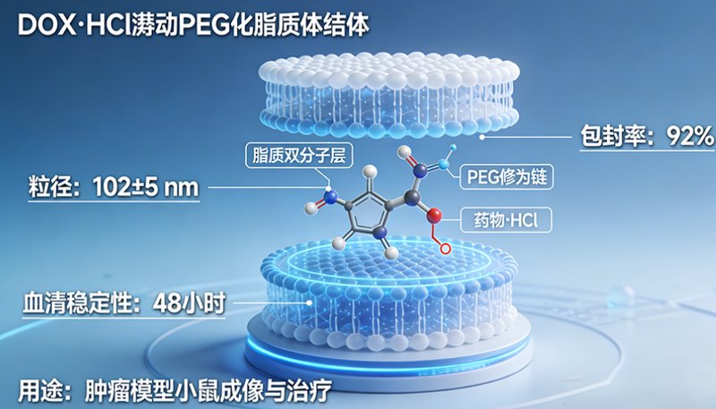 脂质体定制(脂质体表面修饰,多类型负载适配)