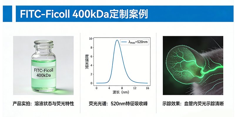 Ficoll/Polysucrose聚蔗糖的荧光标记服务 —— Sur-Release公司