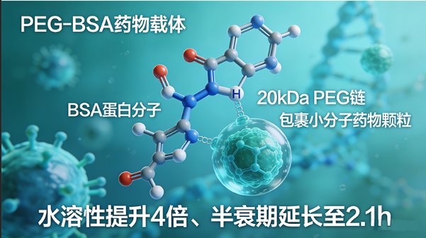 PEG修饰蛋白（BSA、OVA、HRP）定制服务丨Sur-Release公司