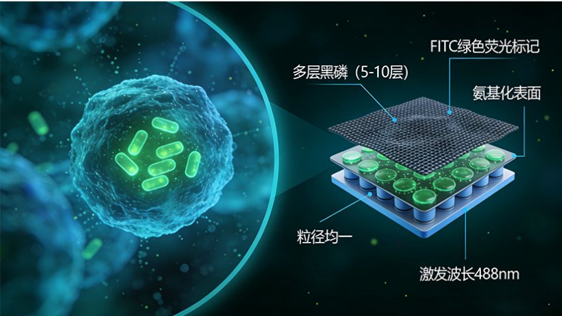 黑磷纳米材料定制策略丨不同尺寸