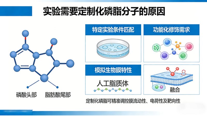 磷脂分子定制:如何匹配不同实验需求?