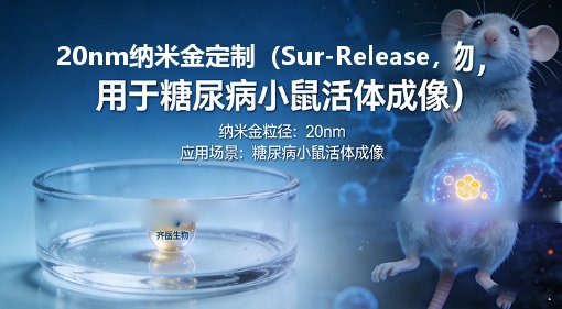 不同粒径纳米金定制（5nm / 10nm / 20nm 等）