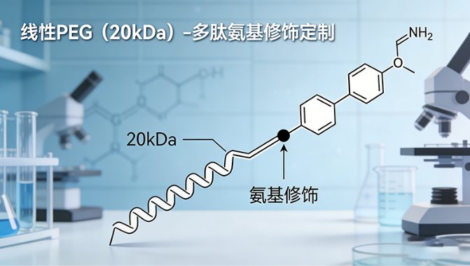 多肽PEG化服务（线性PEG/分支PEG修饰可选）
