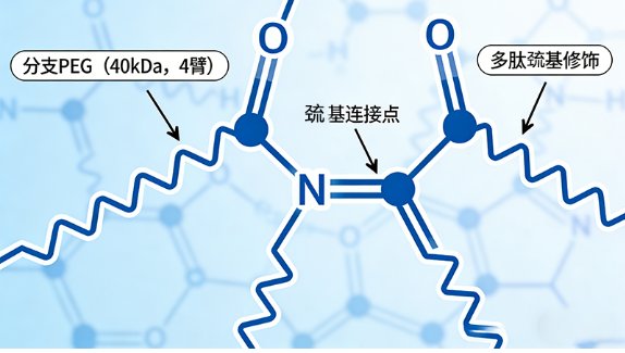 多肽PEG化服务（线性PEG/分支PEG修饰可选）