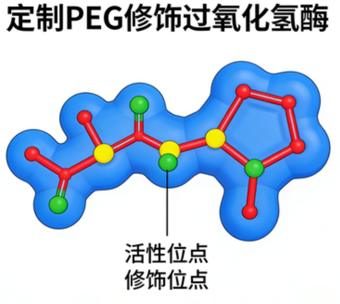PEG修饰酶是什么?PEG化酶定制服务及应用详解