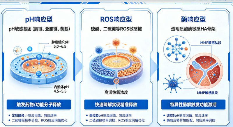 多糖材料（透明质酸/壳聚糖/葡聚糖）定制化合成与改性服务-Sur-Release公司