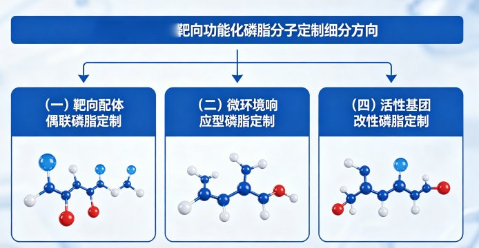 靶向磷脂材料的结构设计与功能化定制合成