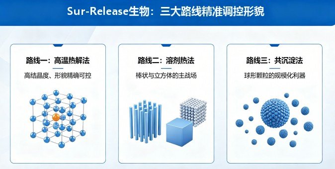 多形貌Fe₃O₄颗粒定制化制备:球形/棒状/立方体精准调控
