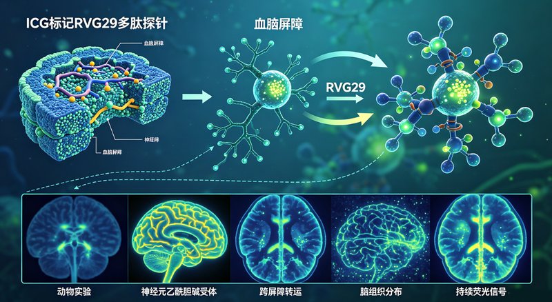 ICG吲哚菁绿荧光标记多肽——活体成像专属定制,Sur-Release生物技术服务