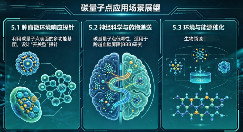 碳量子点/石墨烯量子点定制合成服务（水溶性与生物相容性调控）