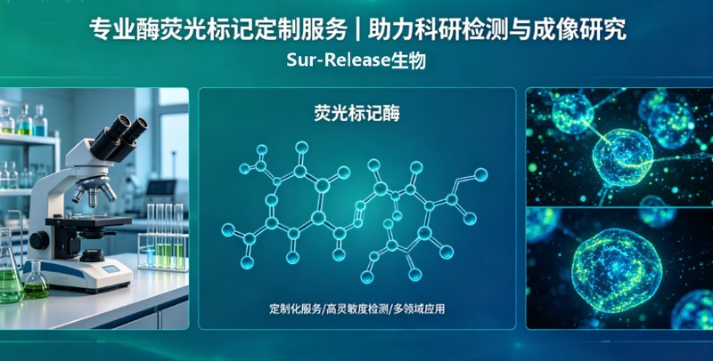 专业酶荧光标记定制服务|助力科研检测与成像研究 —— Sur-Release生物技术服务
