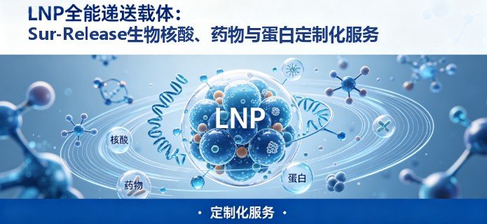 LNP全能递送载体：Sur-Release生物技术服务、药物与蛋白定制化服务
