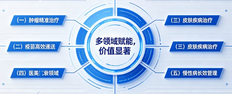 刺激响应型微针定制服务：pH、温度及酶响应释药体系开发