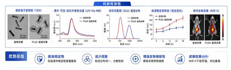 纳米金药物负载与递送体系定制——从构建到研发一站式服务｜Sur-Release生物技术服务
