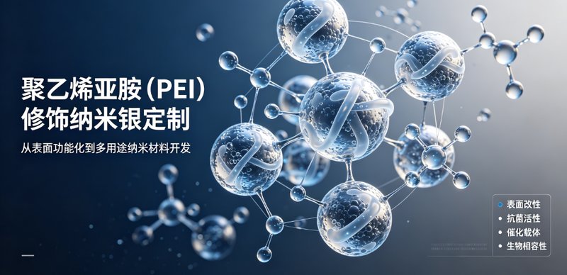 PEI@Ag纳米材料功能化定制——Sur-Release生物技术服务