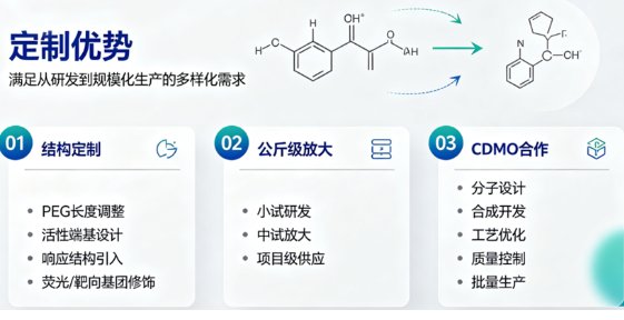 NHS-PEG1-SS-PEG1-NHS及其类似物定制合成技术平台——Sur-Release生物技术服务