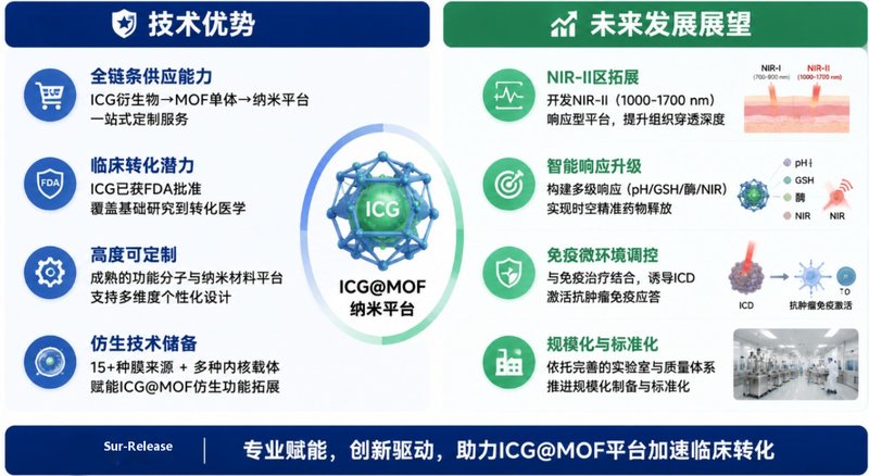 ICG@MOF纳米平台定制开发|近红外光热成像诊疗解决方案