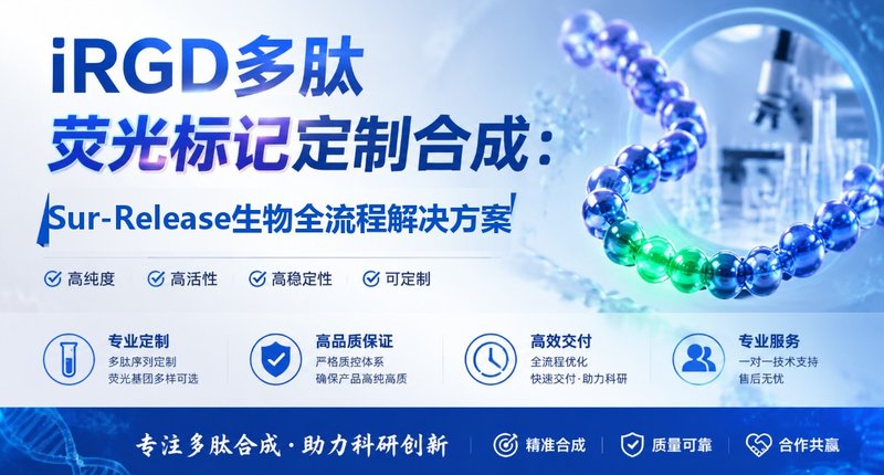 iRGD靶向多肽的荧光标记定制：从设计到合成的全流程服务