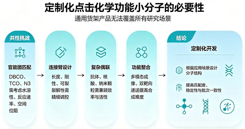 DBCO/TCO/N₃功能化分子设计与定制合成