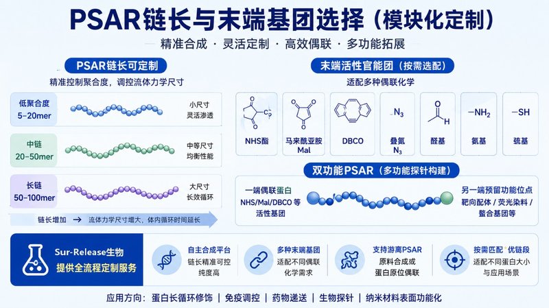 聚肌氨酸(PSARylation)蛋白修饰定制|多参数可控设计平台