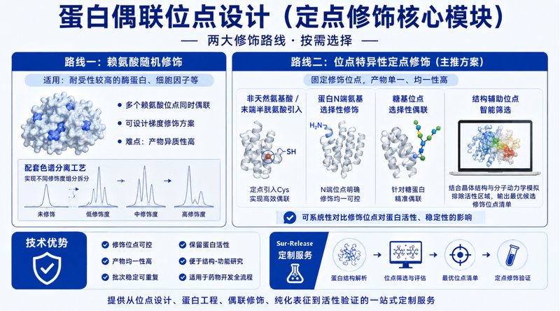 聚肌氨酸(PSARylation)蛋白修饰定制|多参数可控设计平台