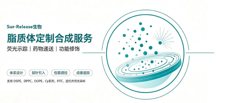 小分子药物荧光脂质体定制开发｜赋予药物递送系统实时成像能力