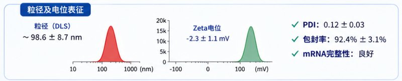 PEG功能化核酸脂质纳米颗粒（LNP）定制与配方优化