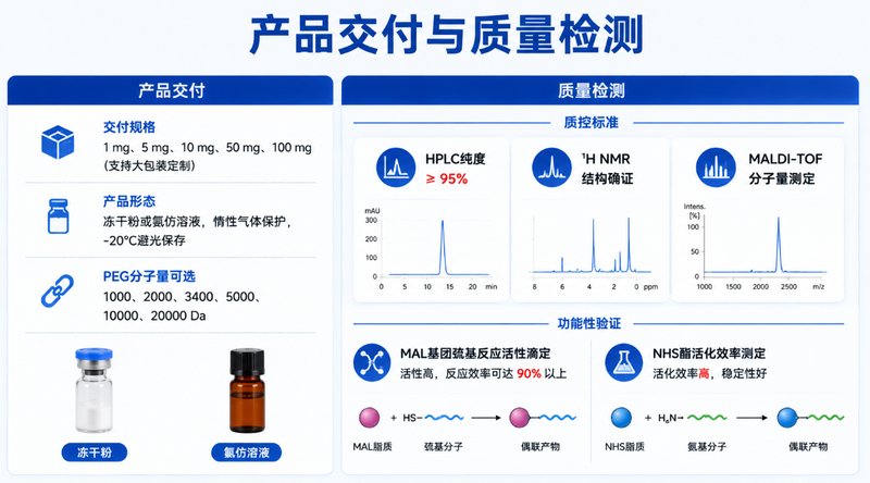 活性基团修饰DOPE脂质定制:构建高性能LNP/脂质体递送平台