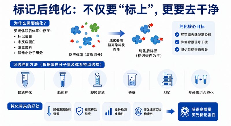 荧光标记蛋白定制制备与表征检测定制服务