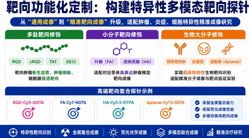 DOTA/NOTA/DTPA-Cy荧光螯合探针定制