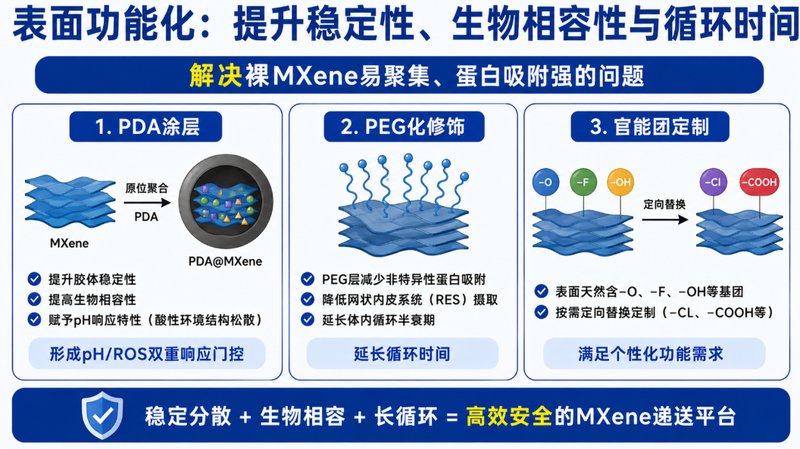 刺激响应型MXene载药递送体系定制
