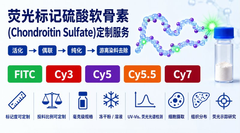 硫酸软骨素如何实现荧光标记？定制方法解析