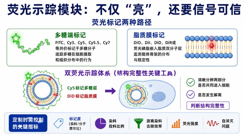 荧光多糖-脂质体怎么定制?从示踪需求到递送功能设计