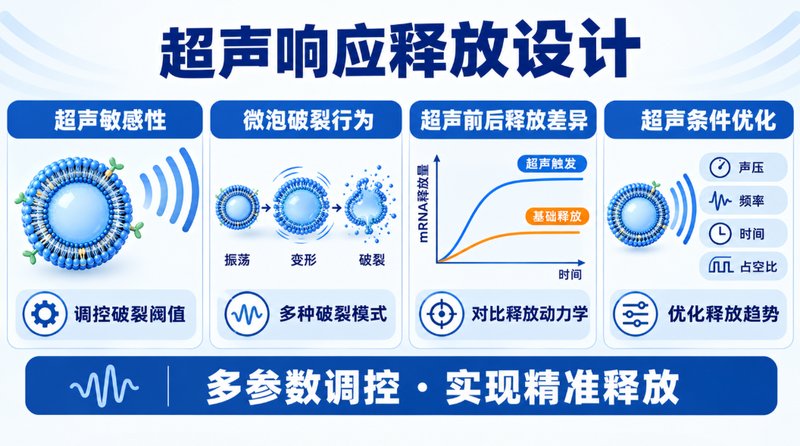 荧光示踪型mRNA脂质微泡|包载、递送与检测一体化