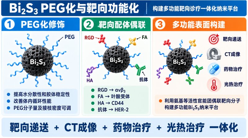 Bi₂S₃载药纳米体系定制｜CT成像与功能集成