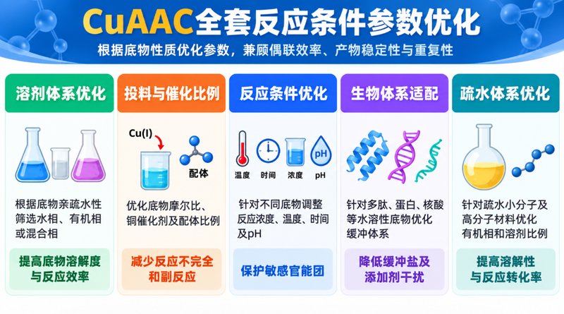 CuAAC点击反应怎么定制？位点、Linker与催化体系均可优化