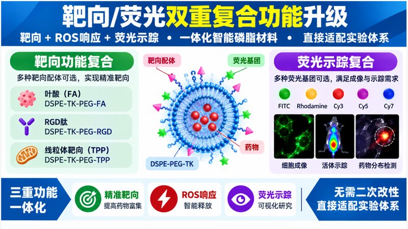 ROS触发型DSPE-PEG-TK磷脂|Sur-Release生物技术服务