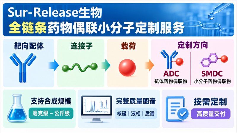 ADC与SMDC定制:小分子药物偶联及连接子设计