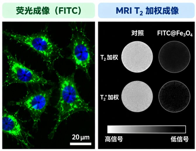 MRI成像Fe₃O₄纳米探针定制:从磁核到表面修饰