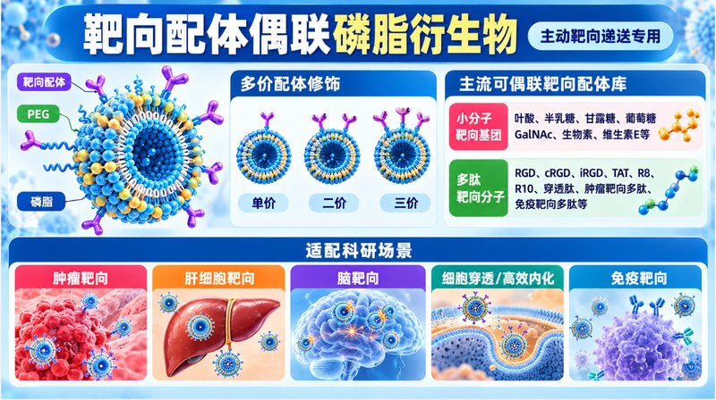 磷脂分子设计与功能化衍生物定制合成