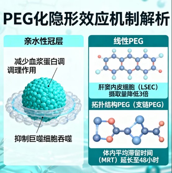 聚乙二醇PEG修饰多种无机纳米颗粒定制服务:精准赋能生物医学与材料科学