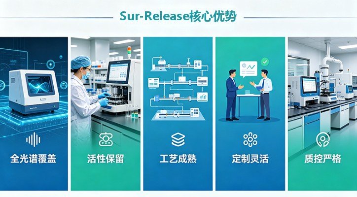近红外/可见光/紫外荧光基团标记药用中间体定制合成服务