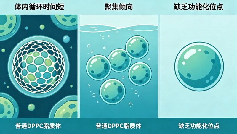 DPPC-PEG改性磷脂定制|脂质体专用PEG链修饰磷脂原料供应——Sur-Release生物技术服务