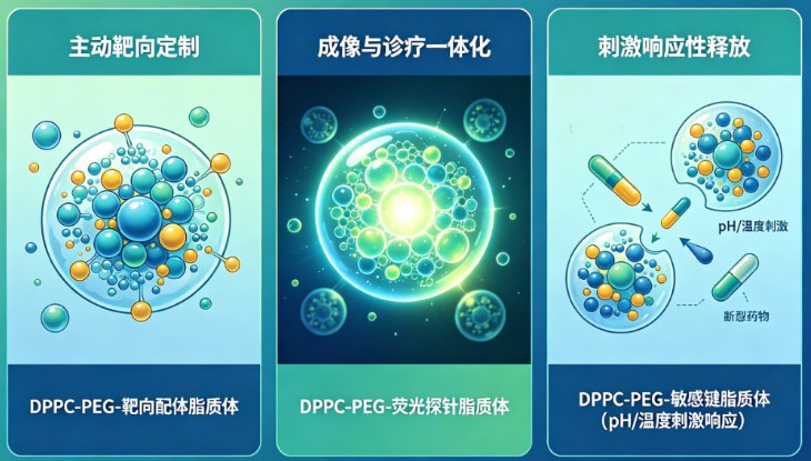 DPPC-PEG改性磷脂定制|脂质体专用PEG链修饰磷脂原料供应——Sur-Release生物技术服务