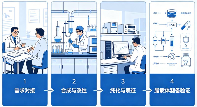 DPPC-PEG改性磷脂定制|脂质体专用PEG链修饰磷脂原料供应——Sur-Release生物技术服务